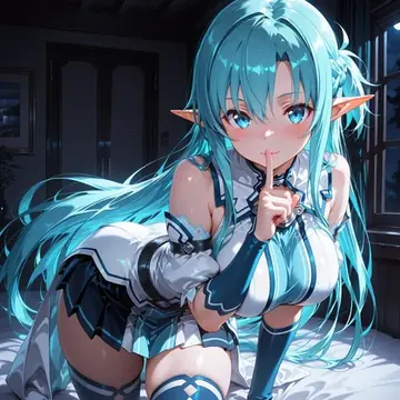 Asuna Elf Video from Sword Art Online portfolio cover