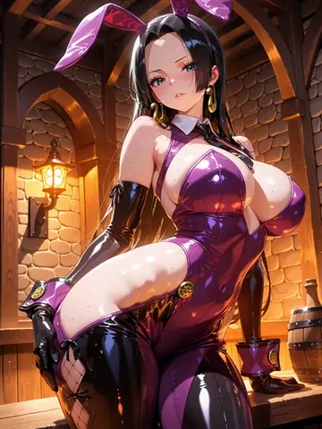 Boa Hancock Bun Patreon portfolio cover