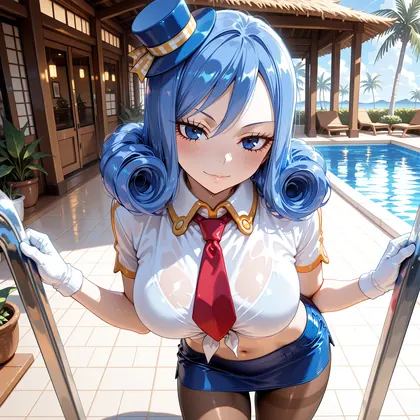 Juvia Resort from Fairy Tail portfolio cover