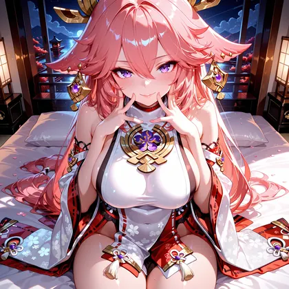 Yae Miko Video from Genshin Impact portfolio cover