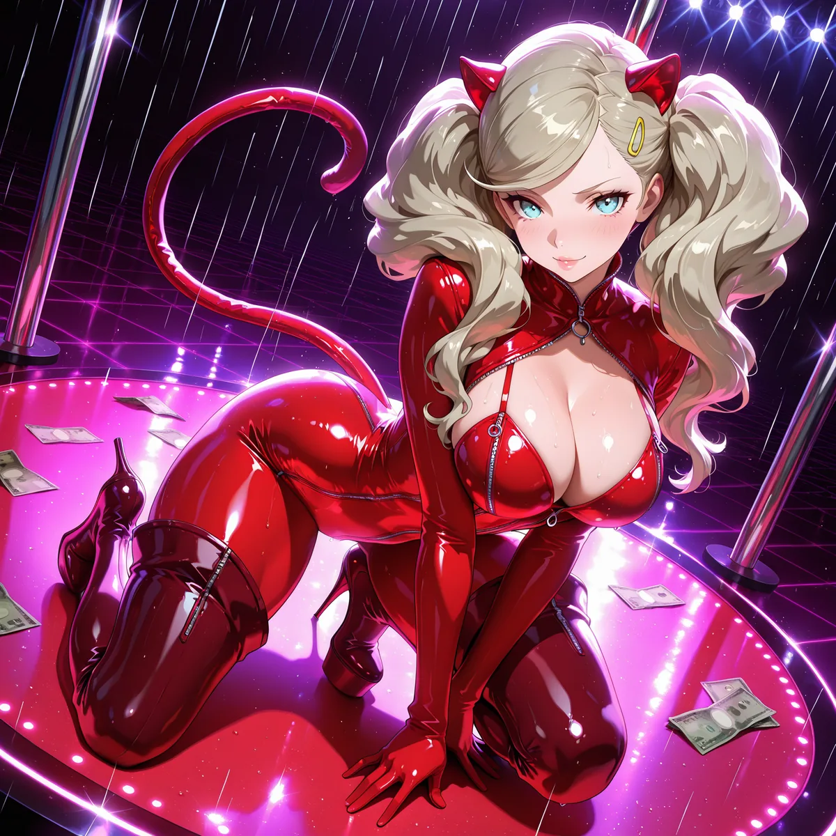Ann Takamaki Persona ZBaiArt portfolio preview