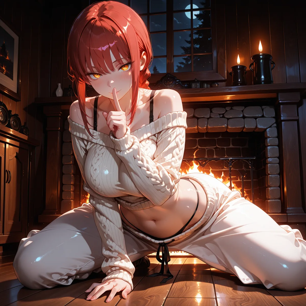 Makima Chainsaw Man Video ZBaiArt portfolio preview