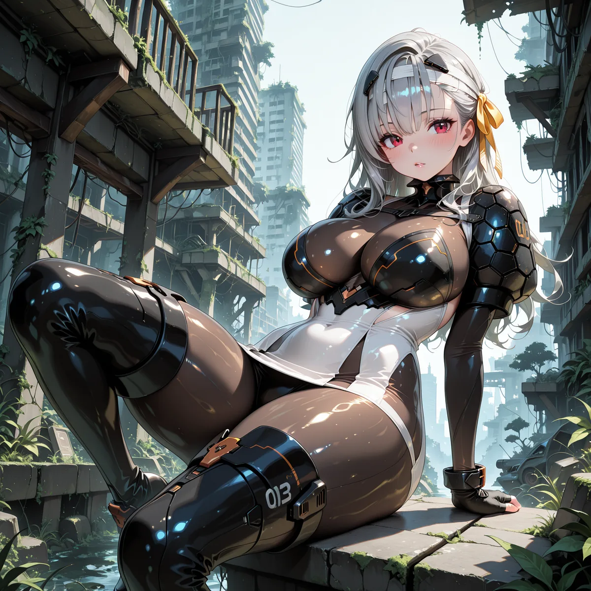 Modernia Nikke ZBaiArt portfolio preview