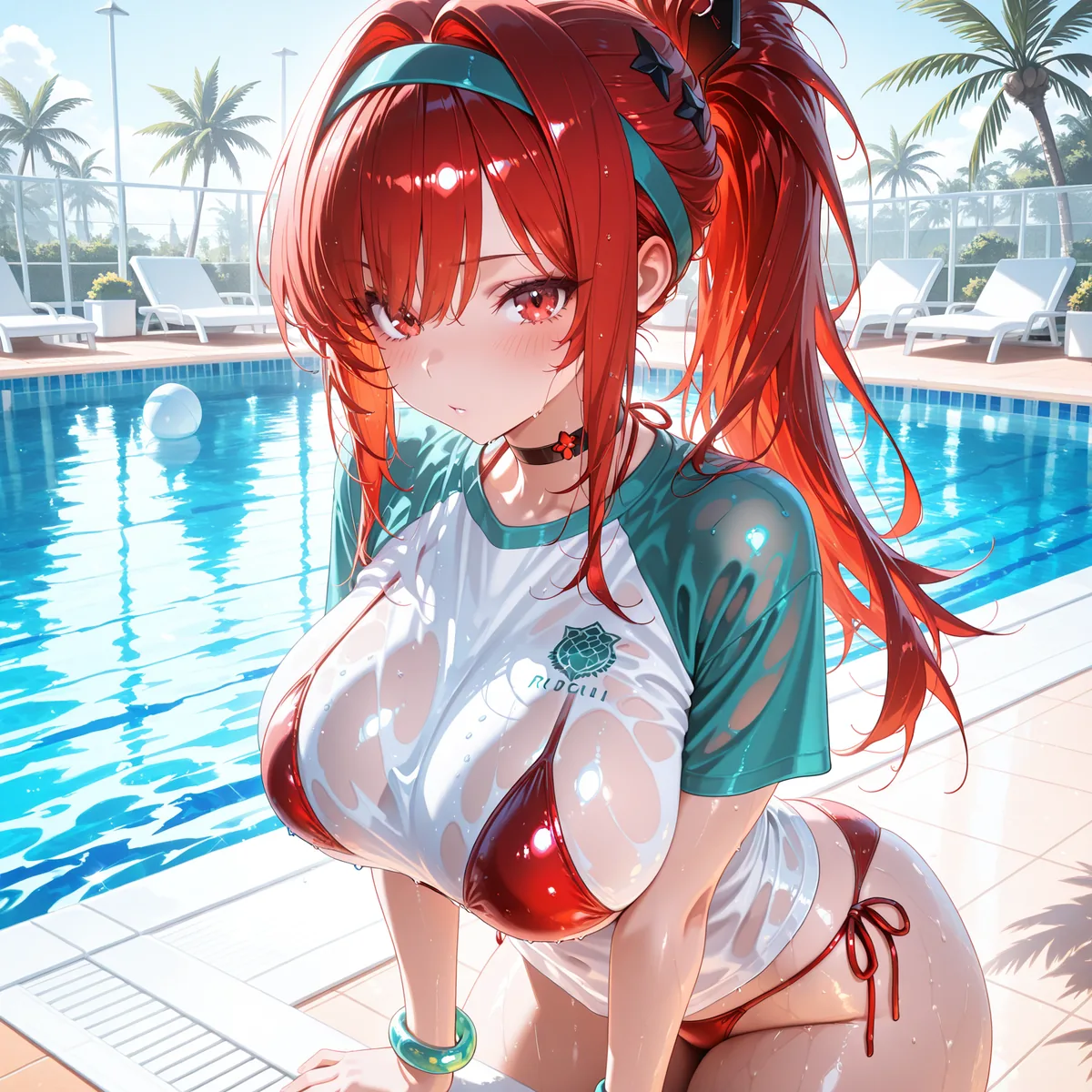 Rapi Poolside ZBaiArt portfolio preview