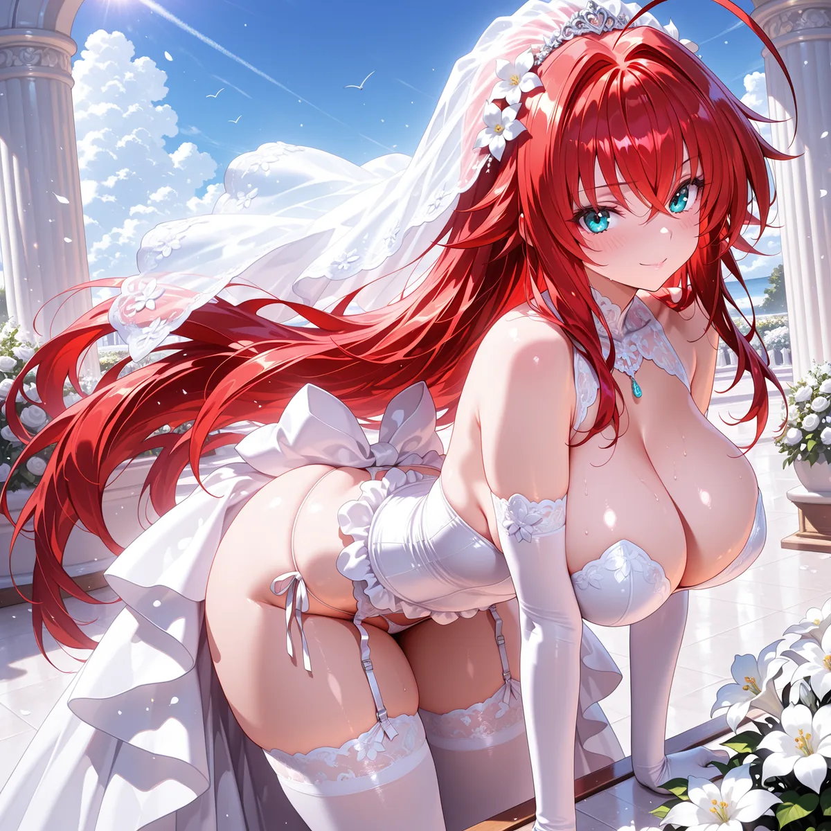 Rias Wedding ZBaiArt portfolio preview