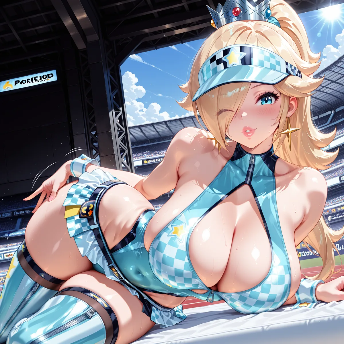 Rosalina Race Queen ZBaiArt portfolio preview
