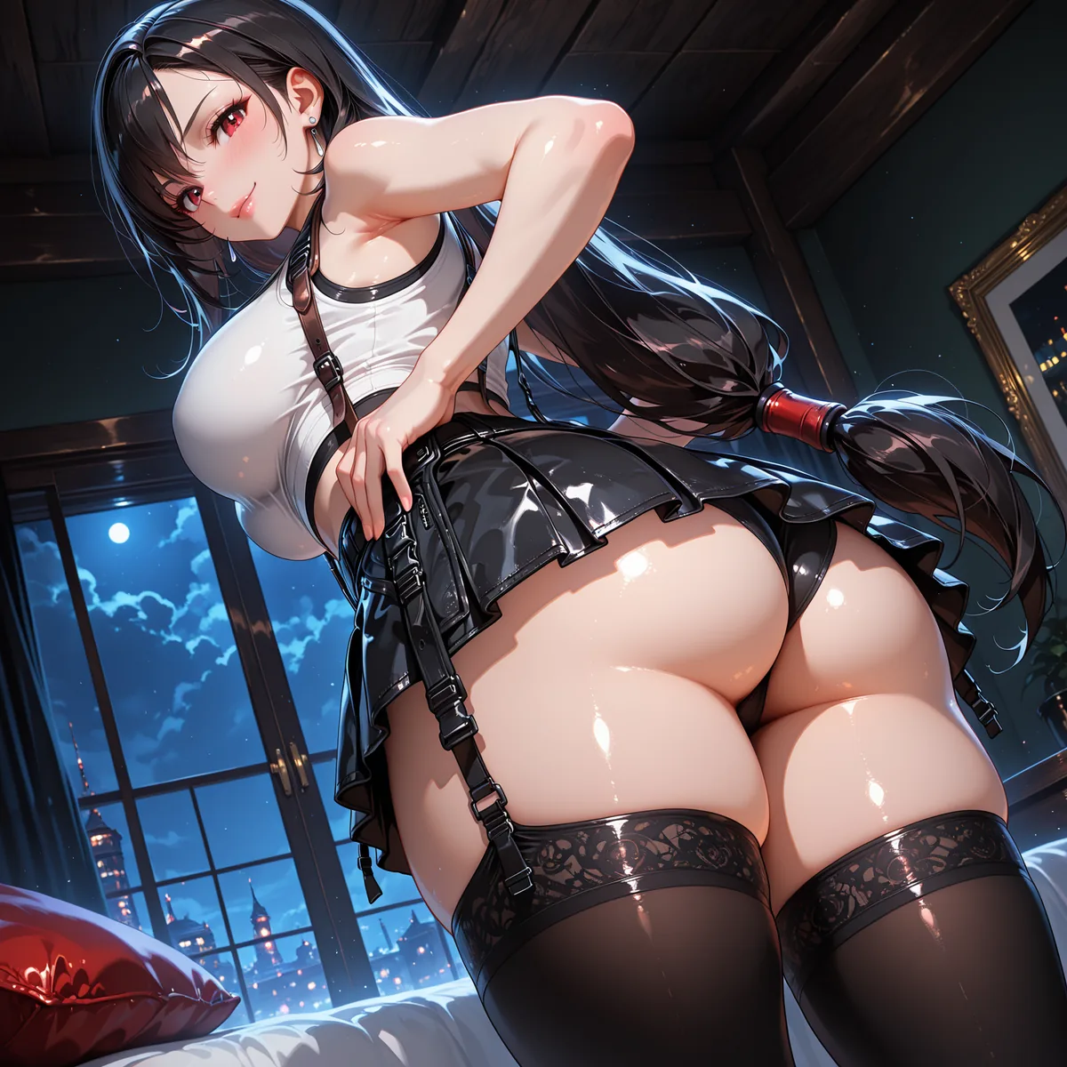 Tifa Final Fantasy ZBaiArt portfolio preview