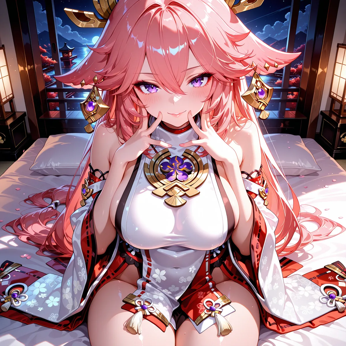 Yae Miko Video ZBaiArt portfolio preview