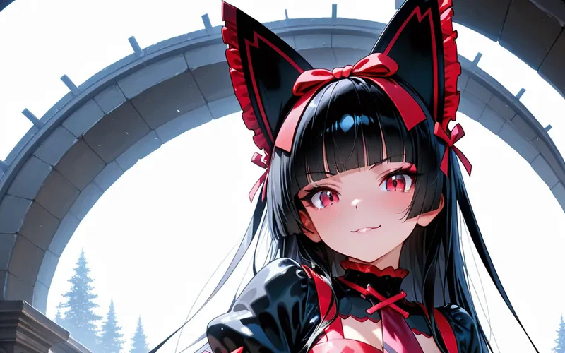 Portrait preview of Rory Mercury from her ZBaiArt3D video release.