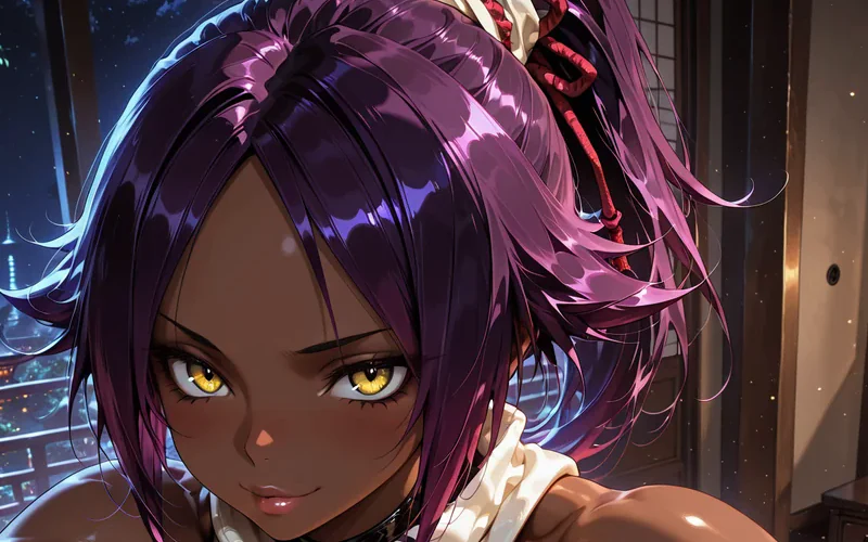Portrait preview of Yoru from her ZBaiArt anime video release.