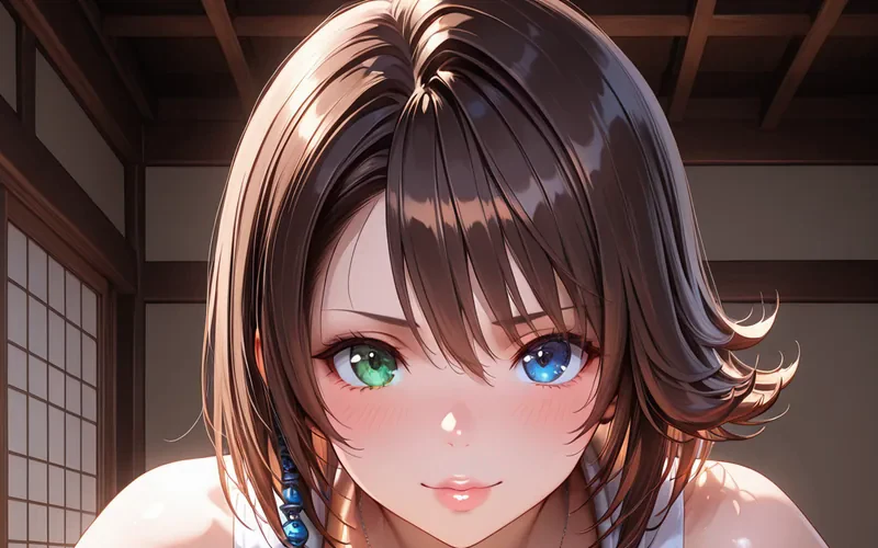Portrait preview of Yuna from her ZBaiArt3D video release.